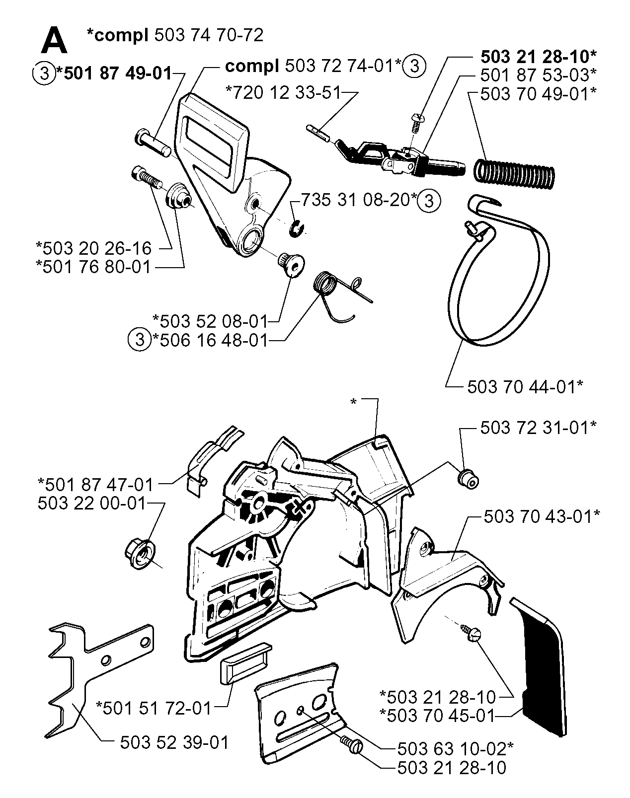 Husqvarna Kettensägen 261 EPA, 19992300001-Current