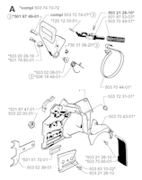 Husqvarna Kettensägen 261 EPA, 19992300001-Current