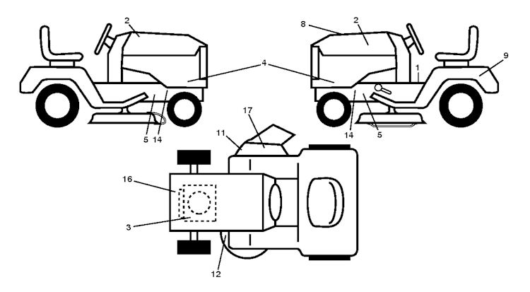 Husqvarna Gartentraktoren 960410366 TS 38