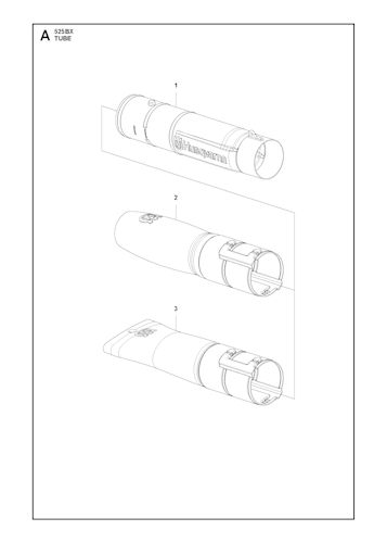 Husqvarna Blasgeräte 967284201 525BX Blasgerät
