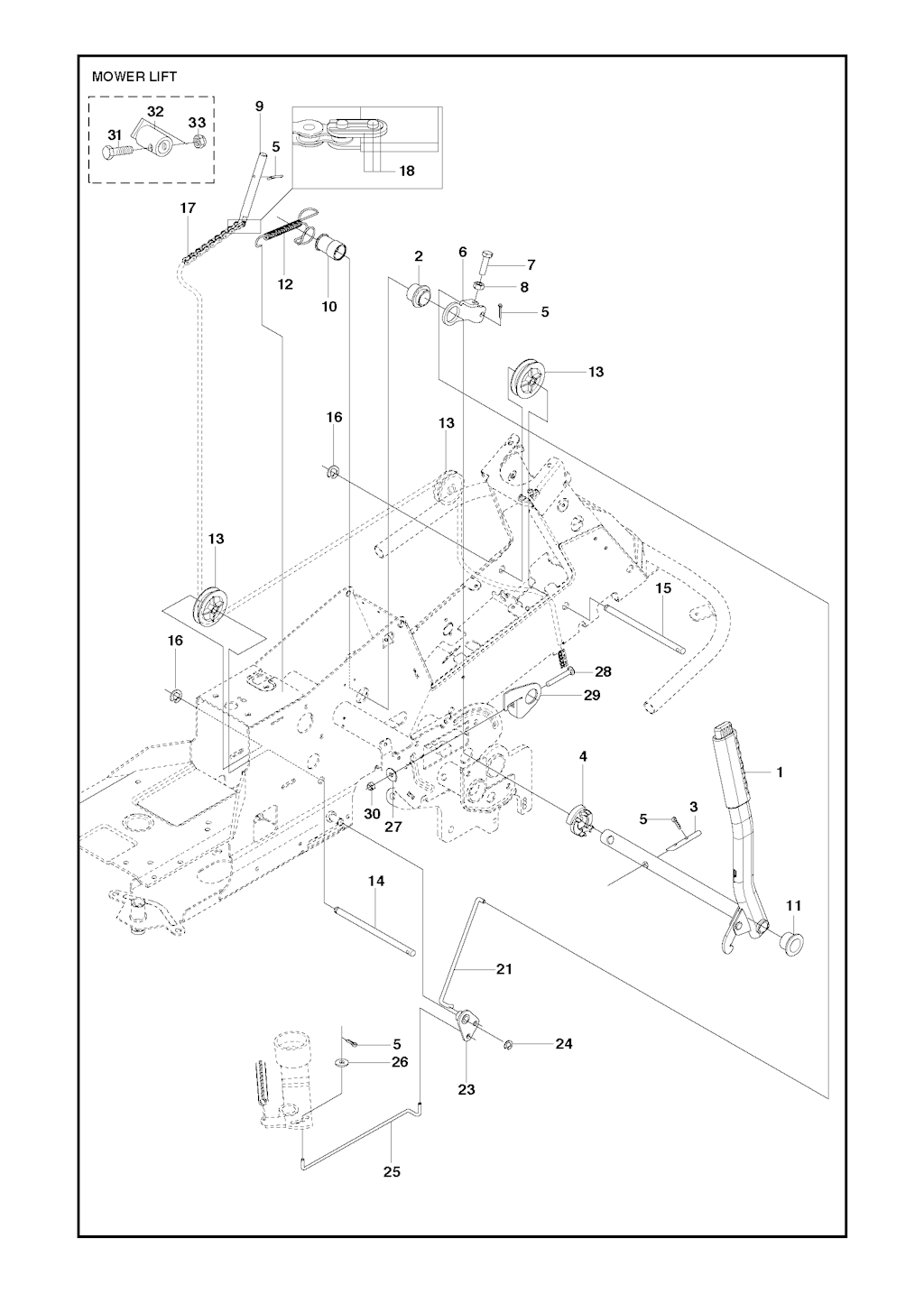 Explosionszeichnung Ersatzteile
