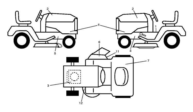 Husqvarna Gartentraktoren 96041039300 LT1597