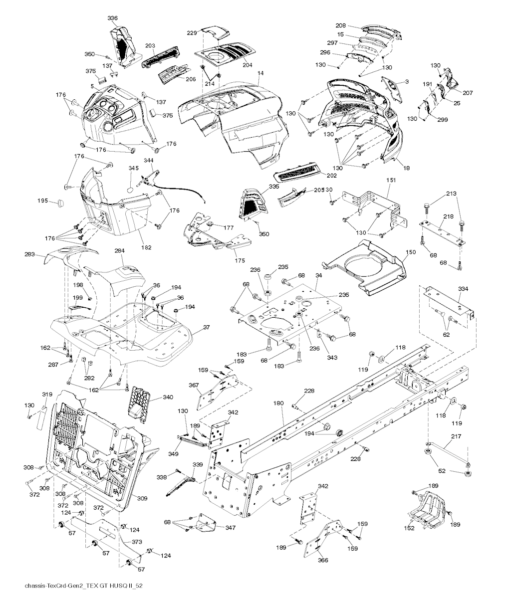 Explosionszeichnung Ersatzteile