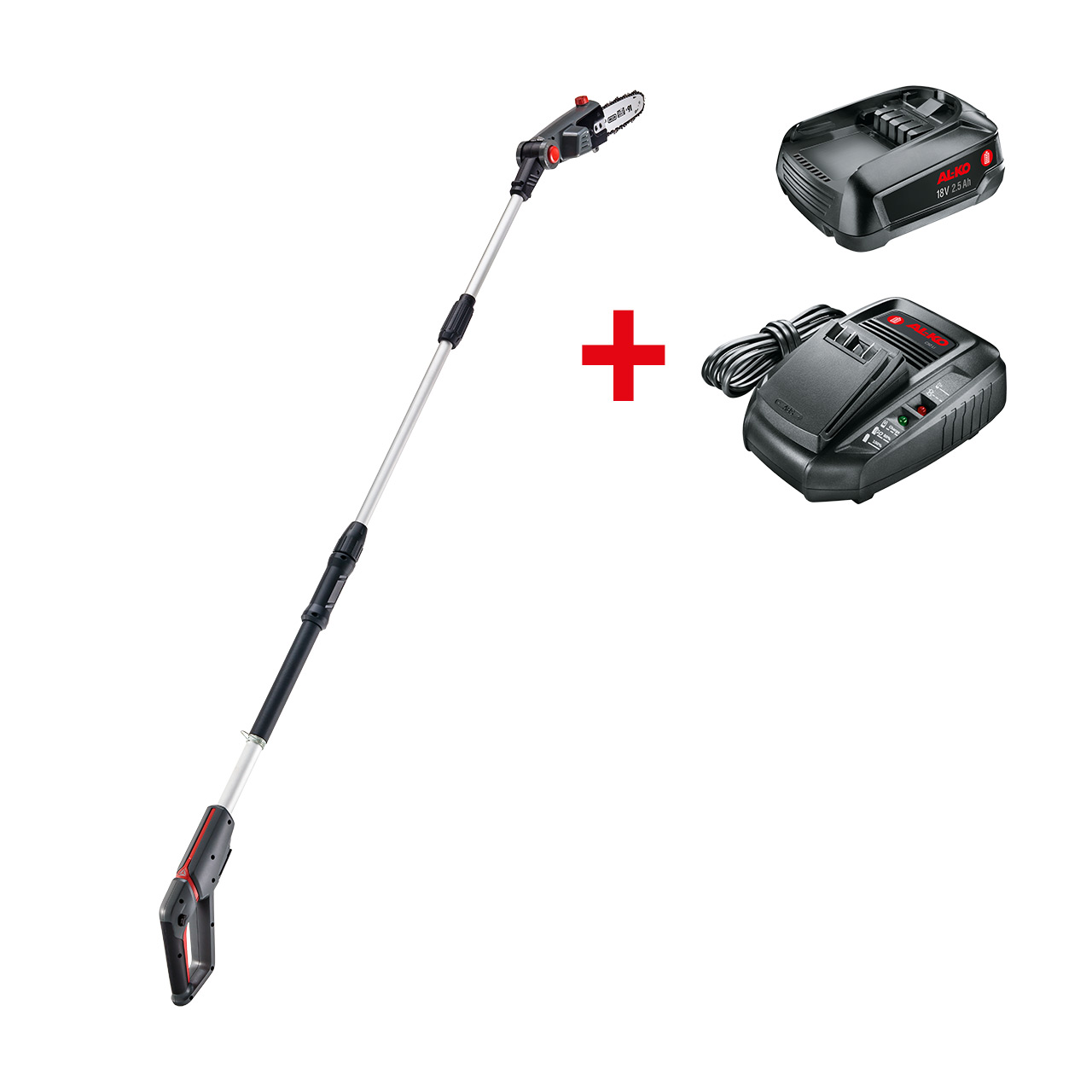 AL-KO 18 V BOSCH HOME AND GARDEN COMPATIBLE Akku-Hochentaster CSA 1820 inkl. Akku und Ladegerät