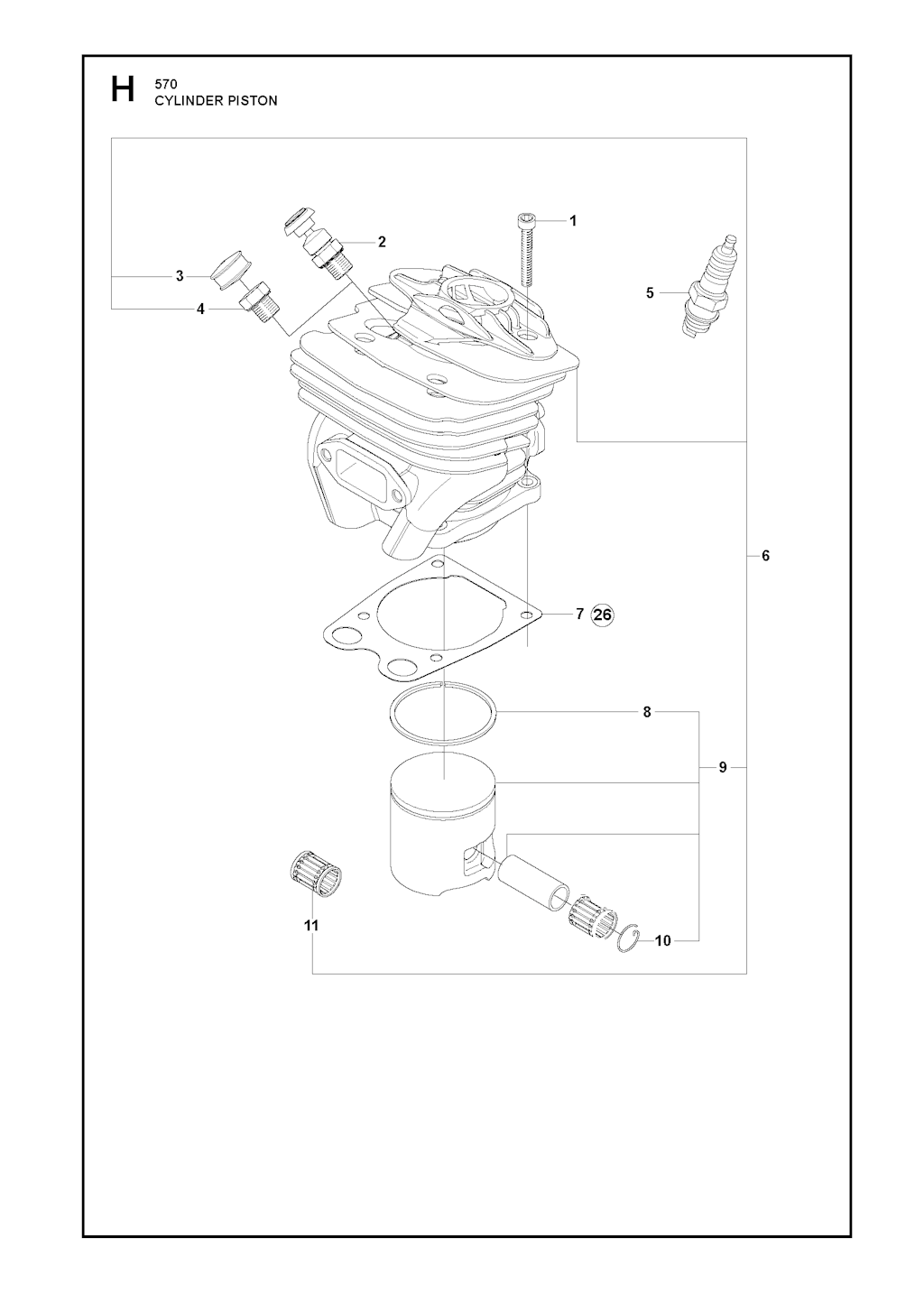 Explosionszeichnung Ersatzteile