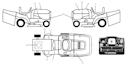 Husqvarna Gartentraktoren 96051010800 CTH 184T