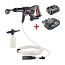 AL-KO 18 V BOSCH HOME AND GARDEN COMPATIBLE Akku-Hochdruckreiniger PW 1850 inkl. Akku und Ladegerät