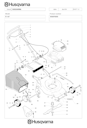 Husqvarna Rasenmäher gelegentliche Nutzung 953876555 R 147