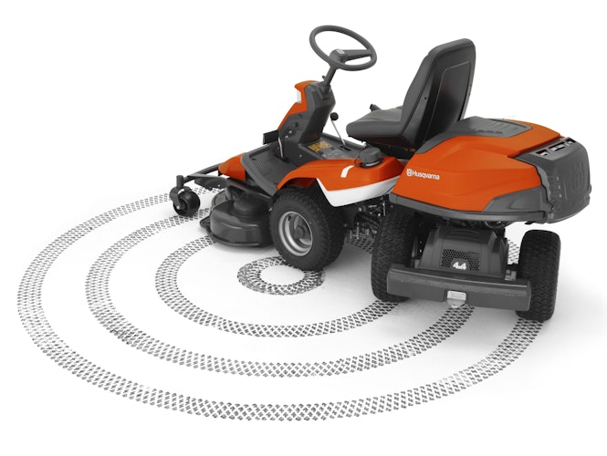 Husqvarna Rider R 112C inkl. Mähdeck