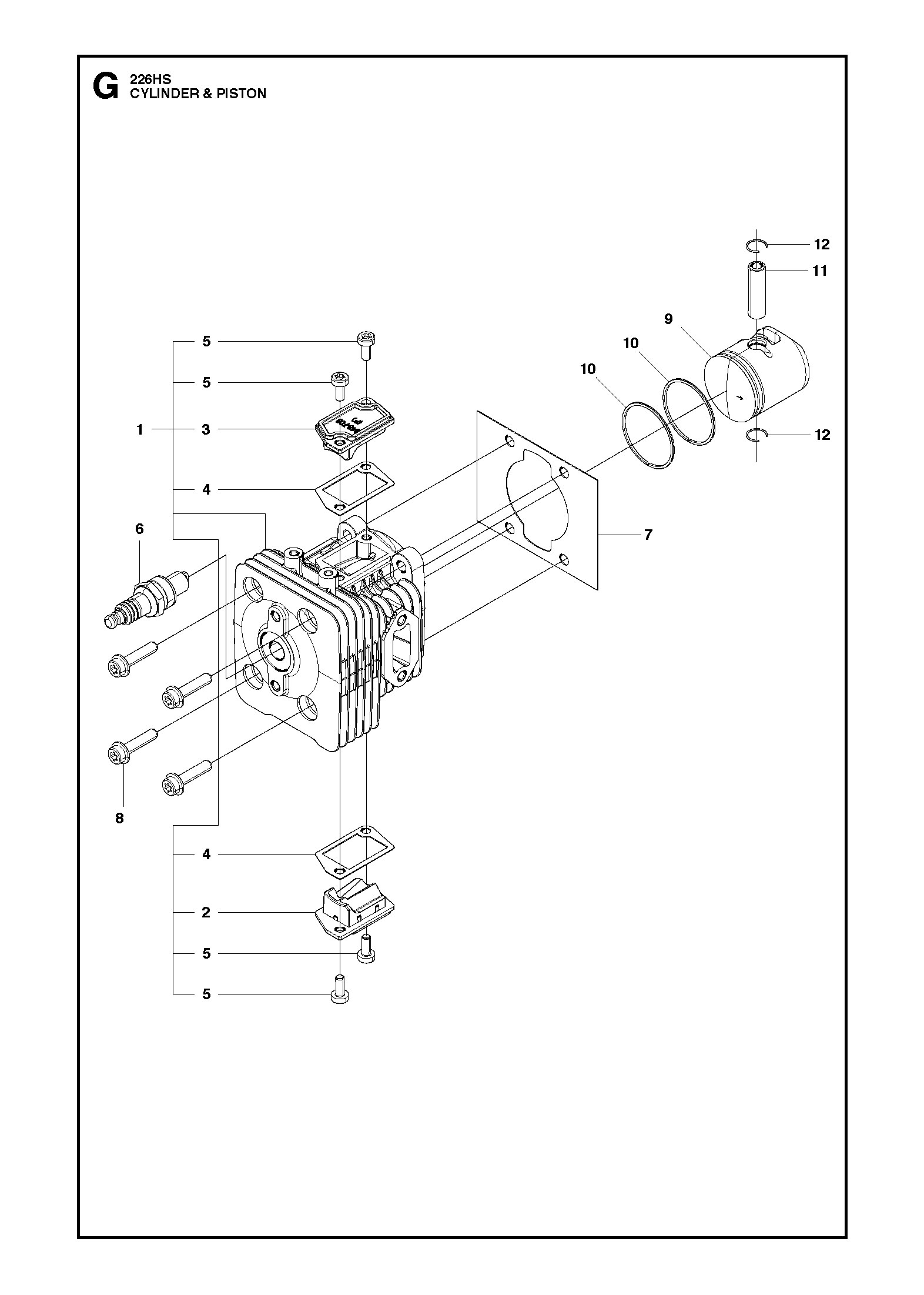 Husqvarna Heckenscheren/Stabheckenscheren 226 HS99 S,20130500001-20180499999
