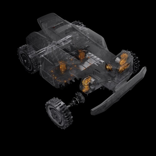 Segway Mähroboter Navimow X420E AWD - grau