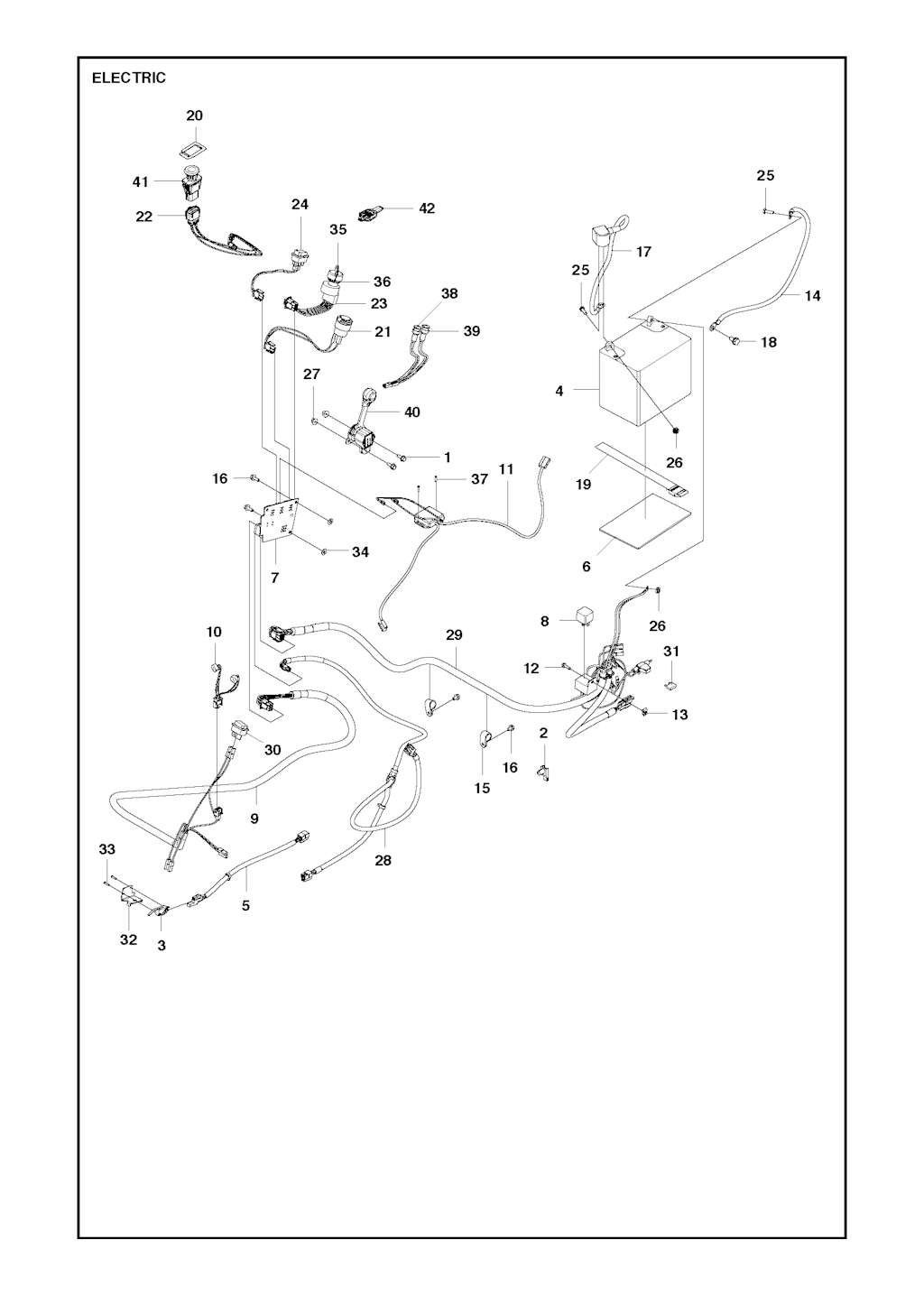 Explosionszeichnung Ersatzteile