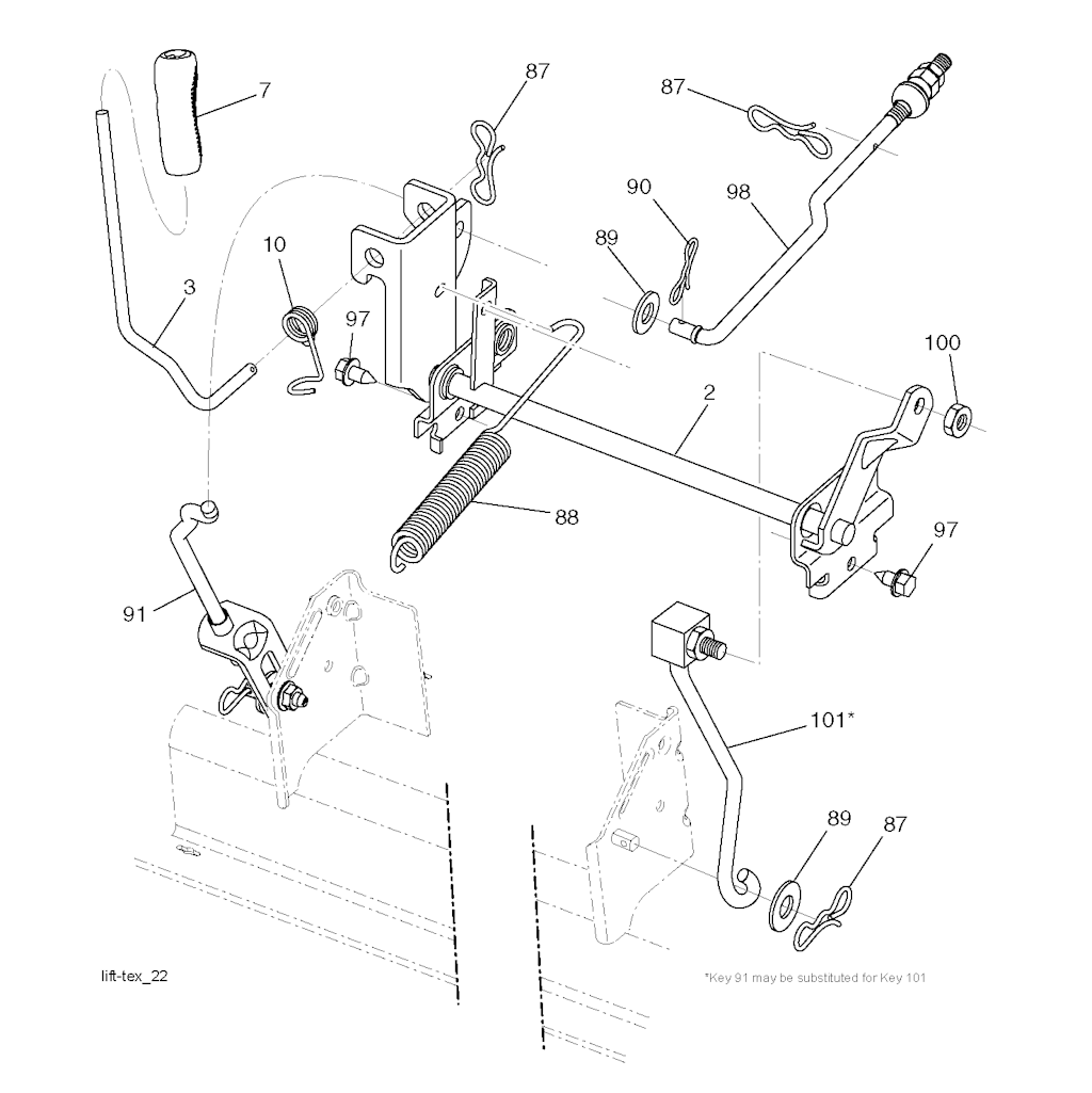 Explosionszeichnung Ersatzteile