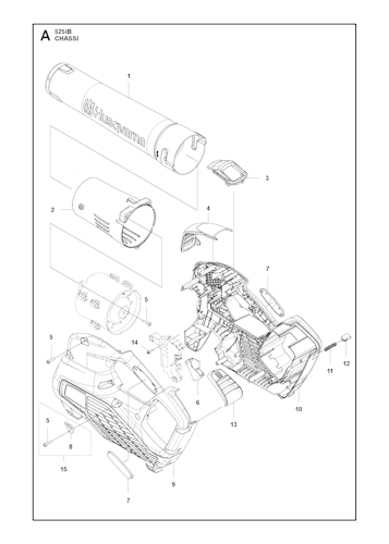 Husqvarna Blasgeräte 967915502 525iB