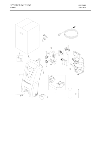 Husqvarna Hochdruckreiniger 967678001 PW 460