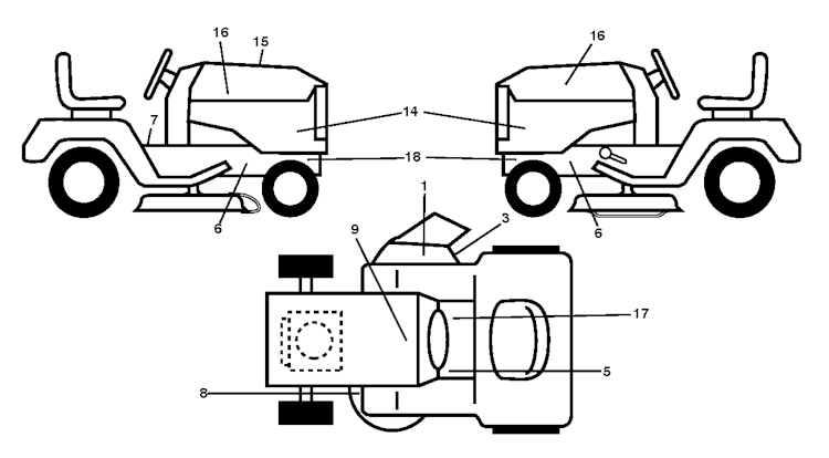 Husqvarna Gartentraktoren 96041033200 YTH 224T