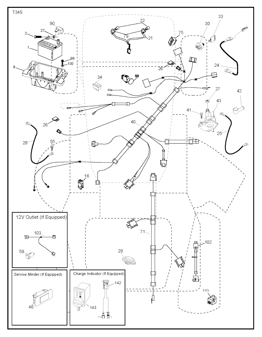 Explosionszeichnung Ersatzteile