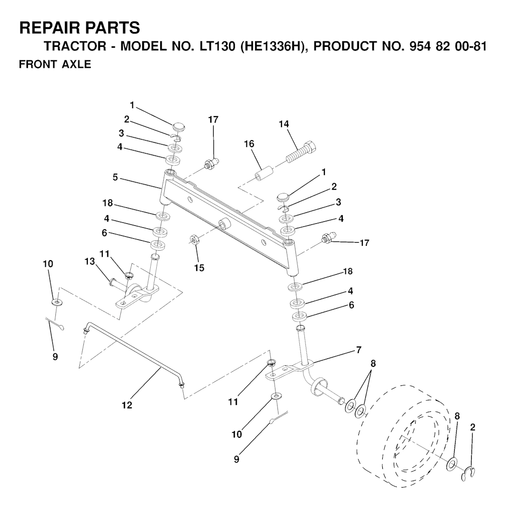 Explosionszeichnung Ersatzteile