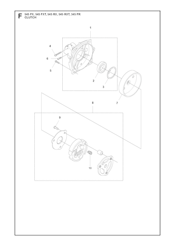 Husqvarna Motorsensen/Freischneider 966015901 545RX Motorsense