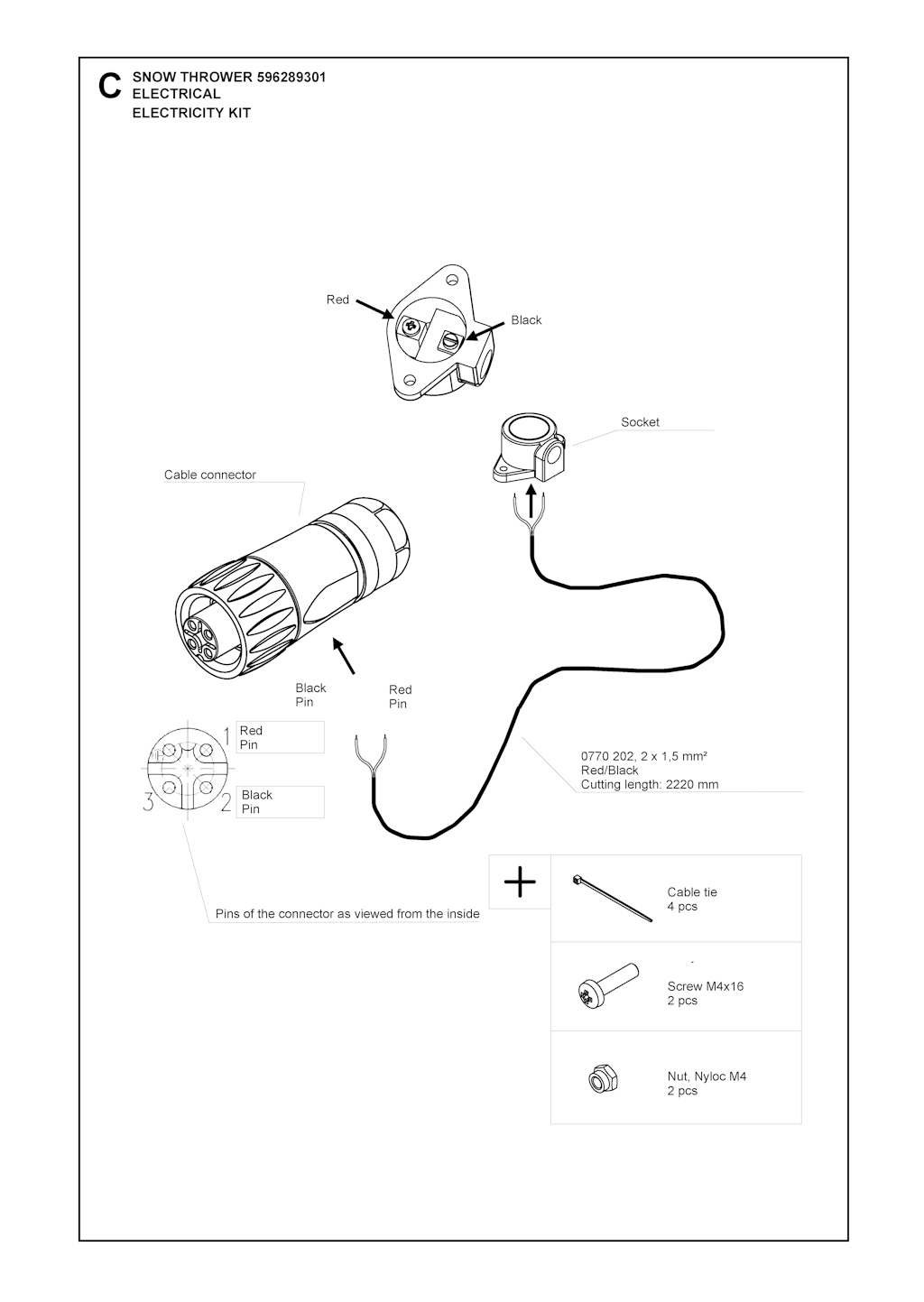 Explosionszeichnung Ersatzteile