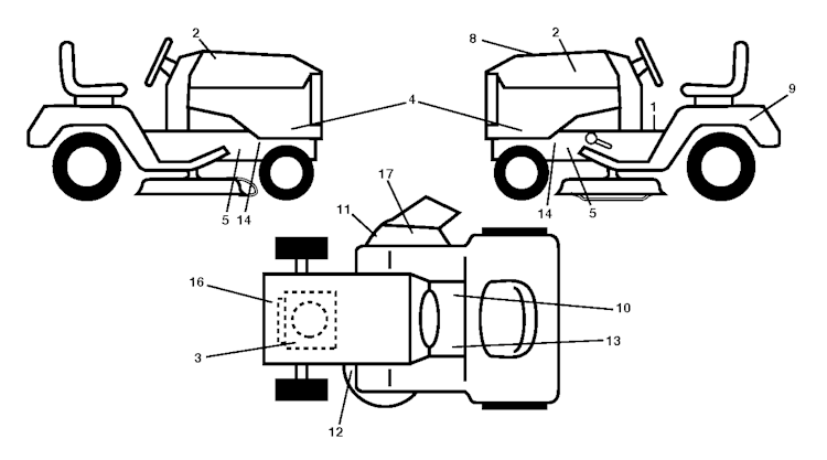 Husqvarna Gartentraktoren 960410366 TS 38