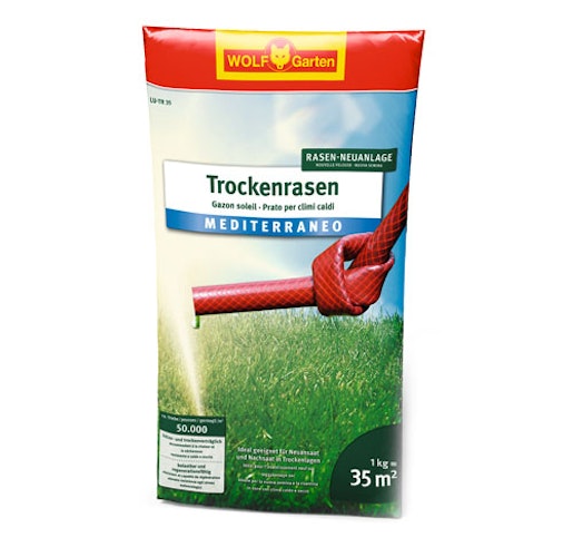 WOLF-Garten - Trockenrasen Mediterraneo LU-TR 35  für 35 m²