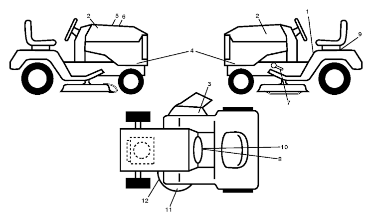 Husqvarna Gartentraktoren 96043015100 YT46LS