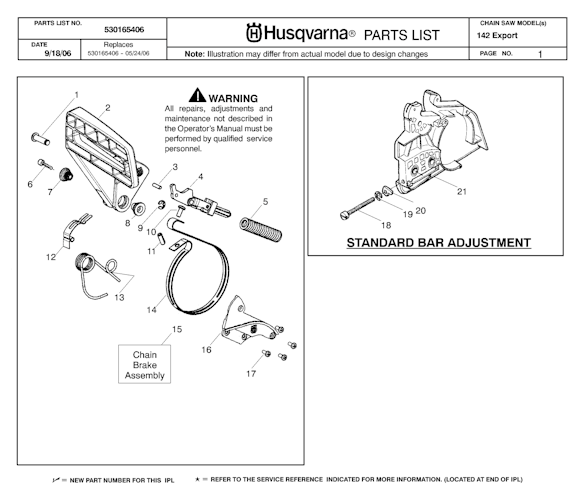 Husqvarna Kettensägen 142, 20070100001-20082299999