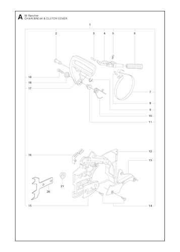 Husqvarna Kettensägen 20101400001 55 Rancher
