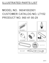 Husqvarna Gartentraktoren 96041002901 LT152