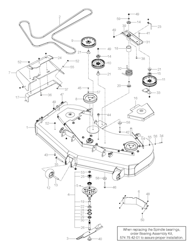 Husqvarna Nullwendekreismäher kommerzielle Nutzung 966613402 P-ZT 54