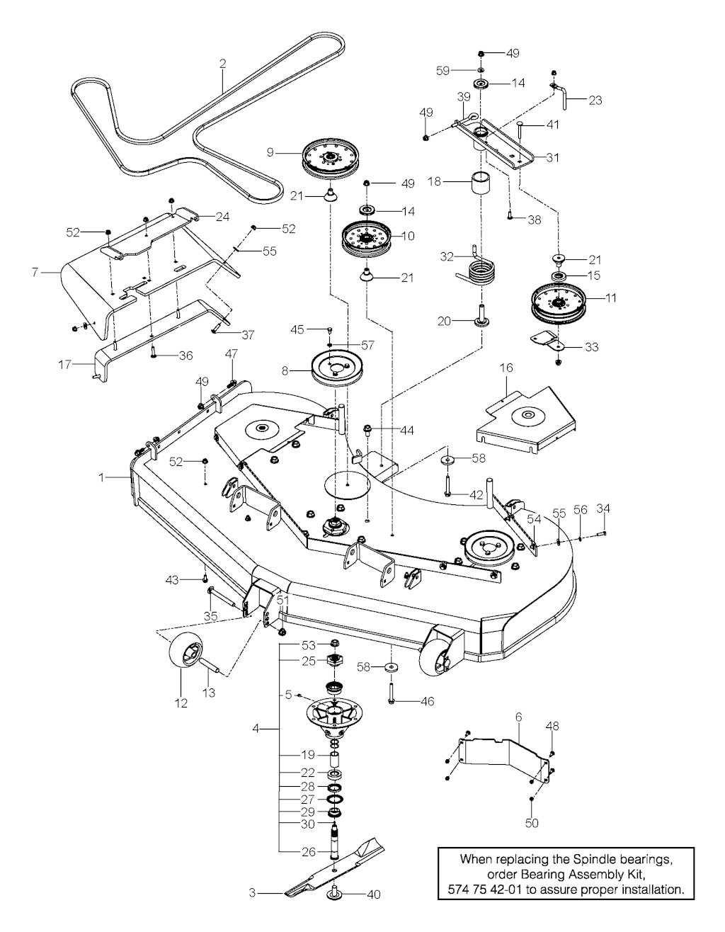 Explosionszeichnung Ersatzteile