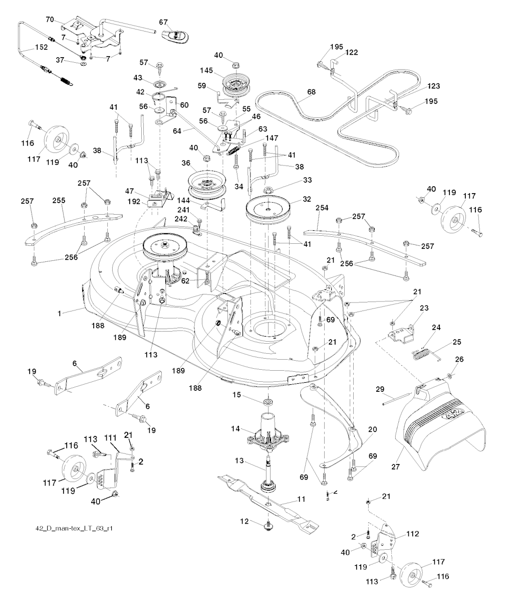 Explosionszeichnung Ersatzteile