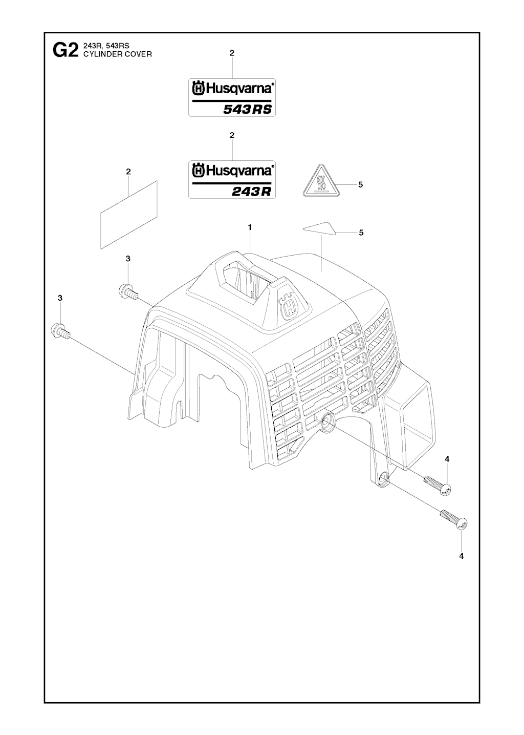 Explosionszeichnung Ersatzteile