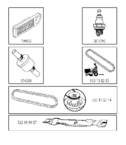 Husqvarna Gartentraktoren 96011026503 LT 131