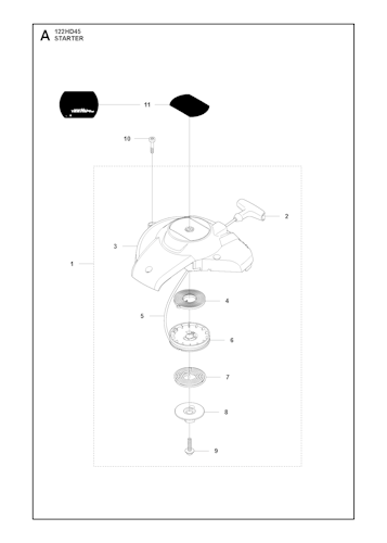 Husqvarna Heckenscheren/Stabheckenscheren 966532301 122HD45
