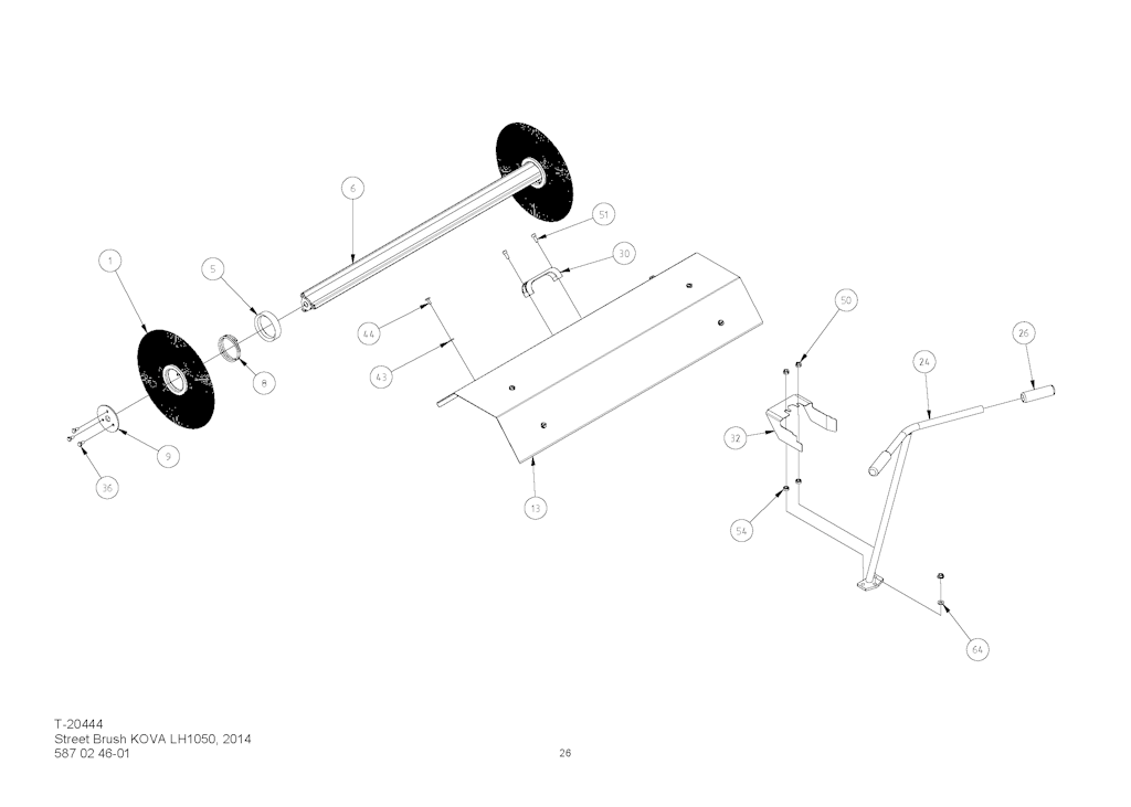 Explosionszeichnung Ersatzteile