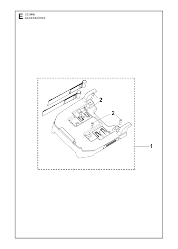 Husqvarna Rasenmäher kommerzielle Nutzung 967977301 LB 548i