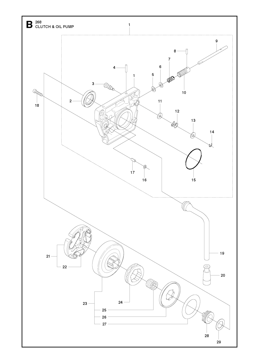 Explosionszeichnung Ersatzteile