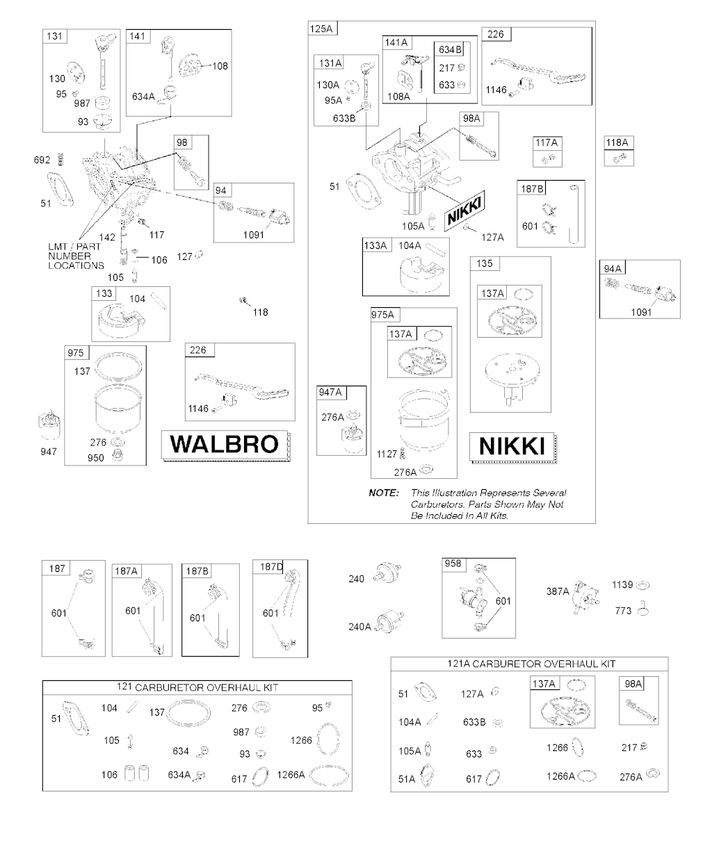 Explosionszeichnung Ersatzteile