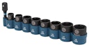 Makita Steckschlüssel-Set Impact Black 9-tlg. E-16639