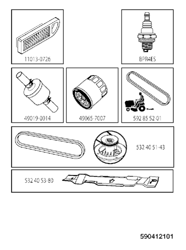 Husqvarna Gartentraktoren 96041041500 TS 246