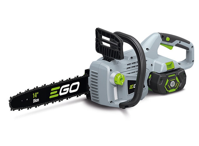 EGO Power Akku-Kettensäge CS1401E inkl. Akku BA1400T + Ladegerät CH2100E