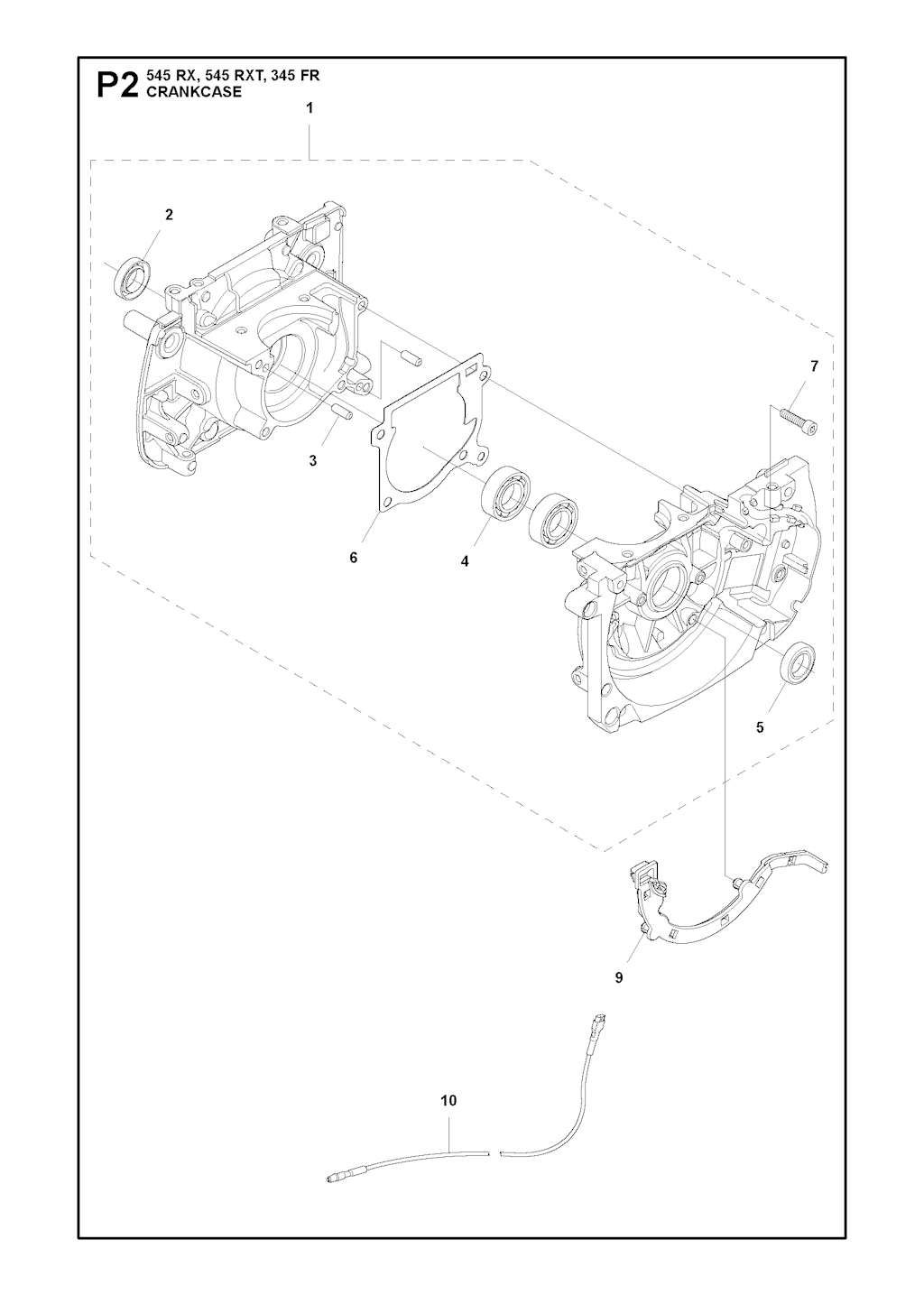 Explosionszeichnung Ersatzteile