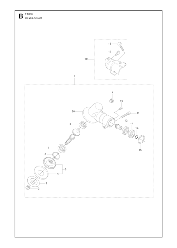 Husqvarna Zubehör und Werkzeuge 967185901 Sensenvorsatz BCA 850
