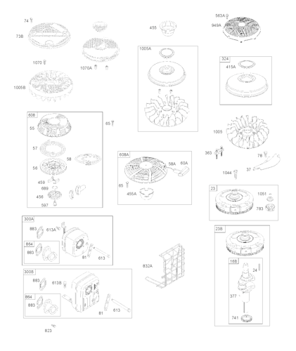 Husqvarna Motoren & Getriebe BRIGGS & STRATTON ENGINES (For US, AU and NZ only), 31C7073346G5, 2019-09