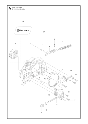 Husqvarna Kettensägen 20101400001 235 e-series