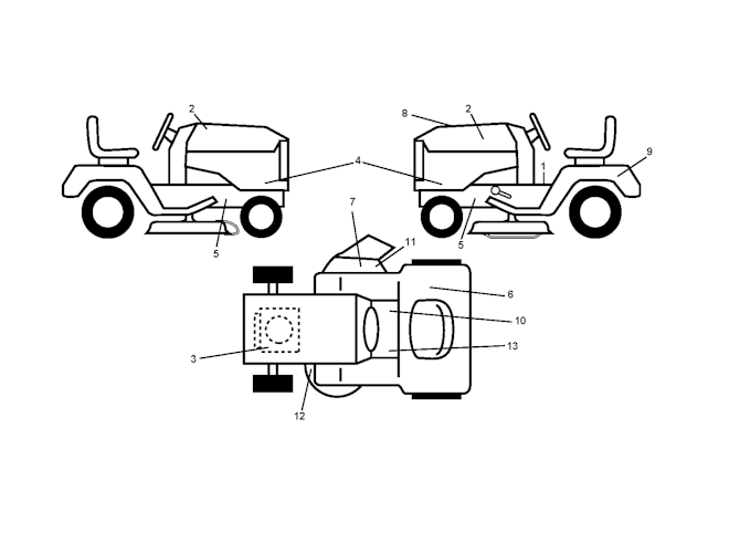 Husqvarna Gartentraktoren 96041001709 LT151