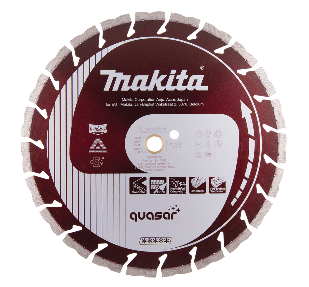 Makita Diamantsch. 350x25,4 QUASAR B-13465