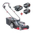 AL-KO 18 V BOSCH HOME AND GARDEN COMPATIBLE Akku-Rasenmäher 3.82 Li Easy inkl. 2 Akkus und Ladegerät